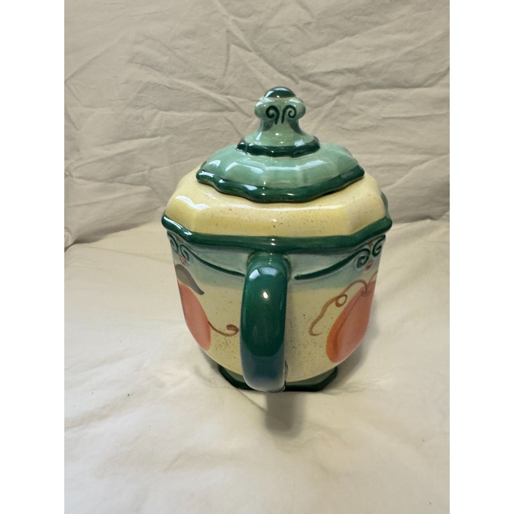 Medici Fruit Motif Ceramic Teapot Hand Painted Collection